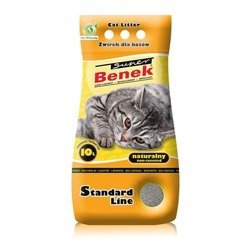 CERTECH Super Benek Standard Naturalny - żwirek dla kota zbrylający 25 l (20 kg)