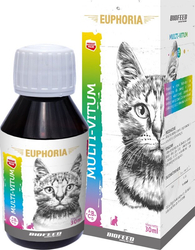 BIOFEED Euphoria Multi-Vitum Cat - witaminy dla kota - 30 ml