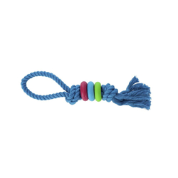 DINGO Pierścienie Denta Fresh niebieski - zabawka dla psa - 30 cm
