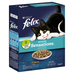 PURINA Felix Seaside Sensations Łosoś - sucha karma dla kota - 1 kg
