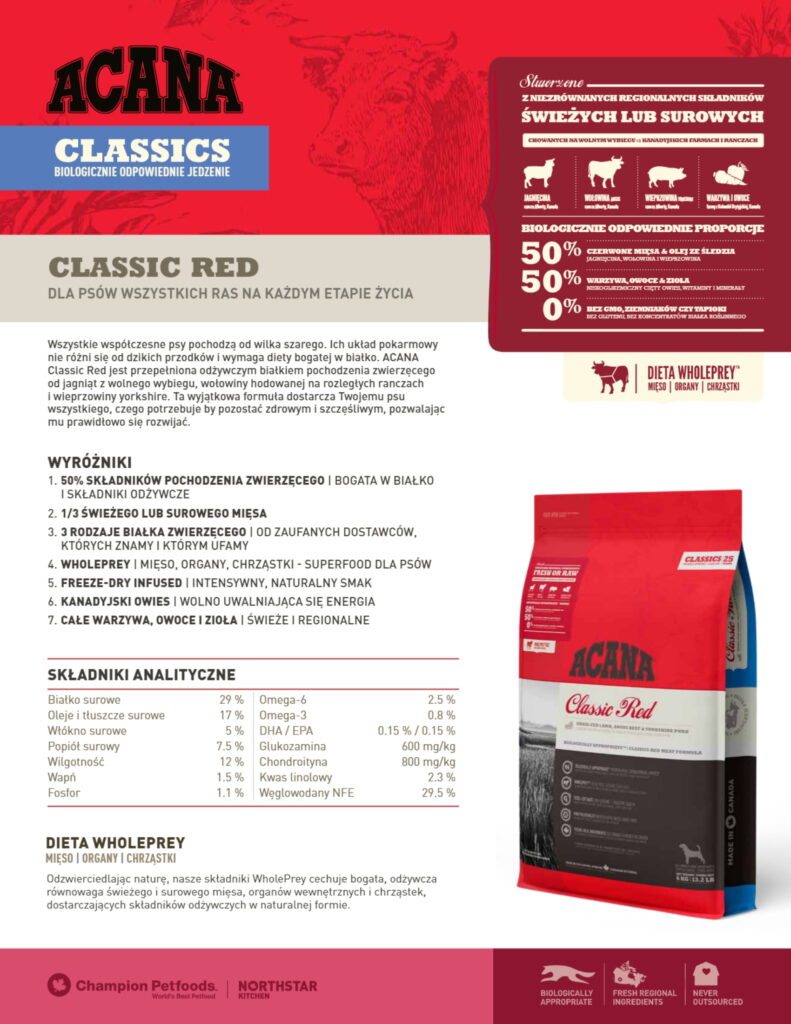 ACANA Classics Classic Red