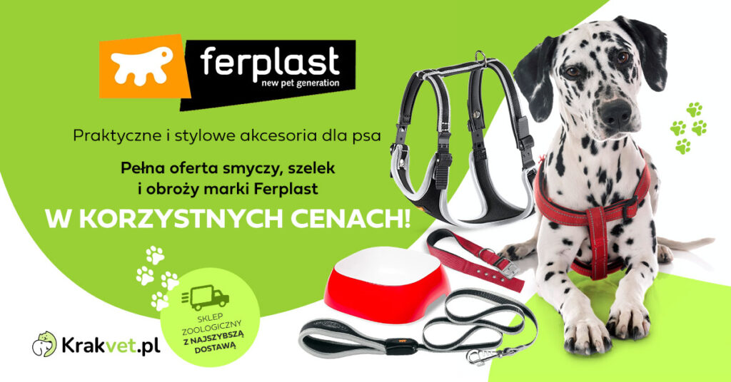 Szelki, obroże i smycze Ferplast