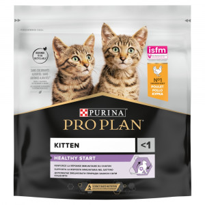 PURINA Pro Plan Kitten Healthy Start Kurczak - sucha karma dla kota - 400g