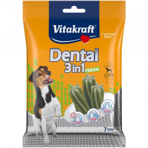 VITAKRAFT Dental Fresh 3w1 S - przysmak dla psa - 120 g