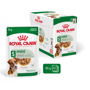 ROYAL CANIN SHN Mini Adult w sosie - mokra karma dla psa - 12x85 g