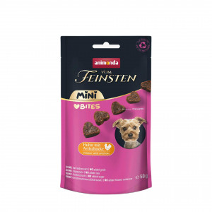 ANIMONDA Adult Mini Love Bites Kurczak z karczochami - przysmak dla psa - 50g