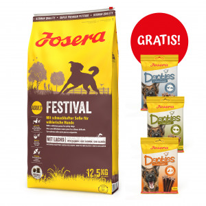 JOSERA Adult Festival - sucha karma dla psa - 12,5kg + GRATIS