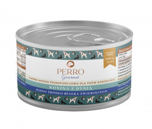 PERRO Gourmet Konina z dynią - mokra karma dla psa - 200g