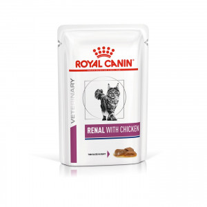 ROYAL CANIN Renal with Chicken - saszetka 12x85g