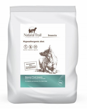 NATURAL TRAIL Premium Insects - sucha karma dla psa - 2kg