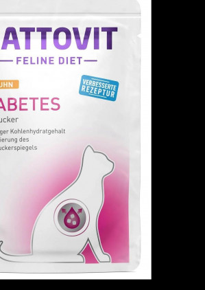 KATTOVIT Feline Diet Diabetes Kurczak - mokra karma dla kota - 85g