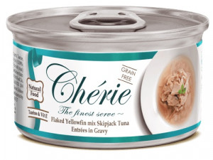 CHERIE Mieszanka tuńczyka - mokra karma dla kota - 80g