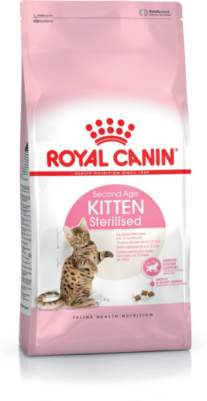 ROYAL CANIN Kitten Sterilised - sucha karma dla kociąt - 2 kg