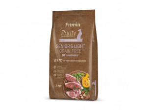 FITMIN Purity Purity Grain free Senior & Light Lamb - sucha karma dla psa - 2kg