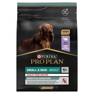 PURINA Pro Plan Sensitive Digestion Small & Mini Adult - sucha karma dla psa - 2,5kg