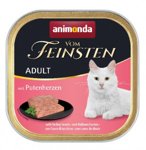 ANIMONDA Vom Feinsten Adult Classic Cat serca indyka - mokra karma dla kota - 100 g