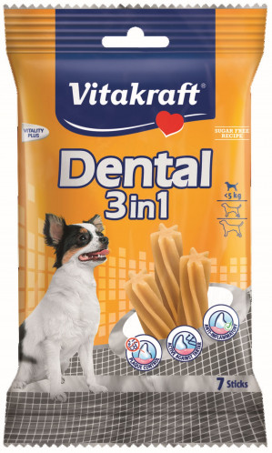 VITAKRAFT Dental 3w1 XS - przysmak dla psa - 70 g