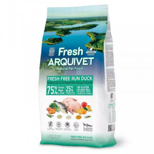 ARQUIVET Fresh Kaczka z rybą oceaniczną - półwilgotna karma dla psa - 10 kg