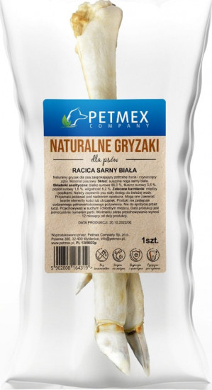 PETMEX Racica sarny biała - przysmak dla psa - 300g