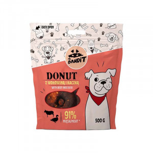 MR. BANDIT Donut z Wołowiną - przysmak dla psa - 500g