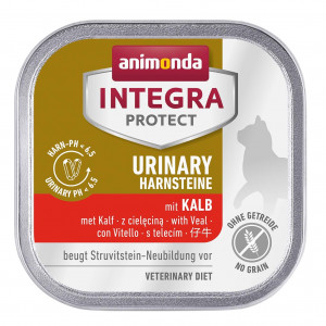 ANIMONDA Integra Protect Adult Urinary Struvit Cielęcina - mokra karma dla kota - 100g