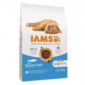 IAMS for Vitality Cat Kitten Ryba Oceaniczna - sucha karma dla kota - 10 kg