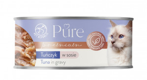 PET REPUBLIC Pure Tuńczyk w sosie - mokra karma dla kota - 80 g 