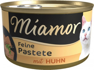 MIAMOR Feine pastete Kurczak - mokra karma dla kota - 85g