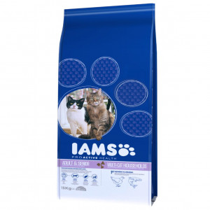 IAMS Pro Active Health Adult & Mature & Senior Multi-Cat Households Łosoś i Kurczak - sucha karma dla kota - 15 kg