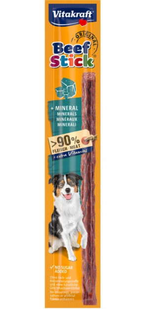 VITAKRAFT Beef Stick Original plus Mineral - przysmak dla psa - 12 g