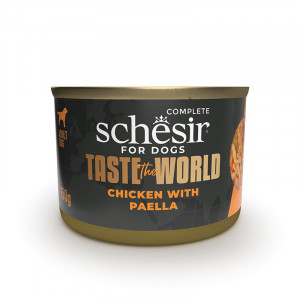 SCHESIR Taste the world Kurczak paella - mokra karma dla psa - 150g