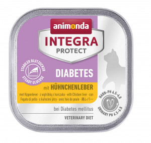 ANIMONDA Integra Protect Diabetes Wątróbka drobiowa - mokra karma dla kota - 100g