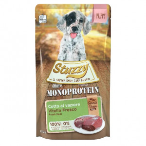 STUZZY Monoprotein Puppy Cielęcina - mokra karma dla psa - 150g