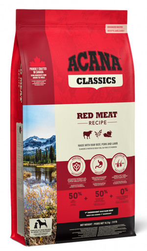 ACANA Classics Red Meat - sucha karma dla psa - 14,5kg