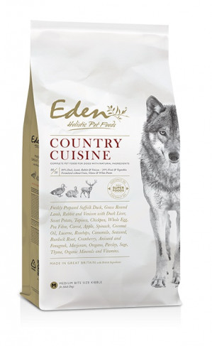 EDEN Country Cuisine Medium średnie i duże rasy - sucha karma dla psa - 2kg