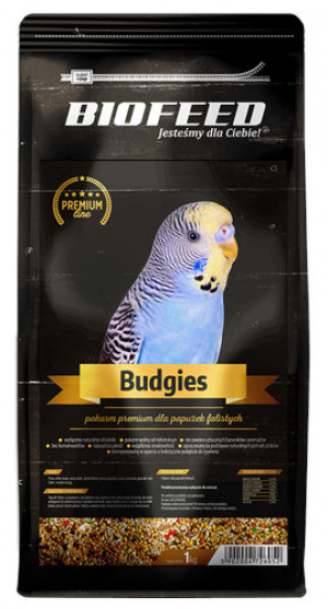 BIOFEED Premium Budgies 1kg - papużki faliste