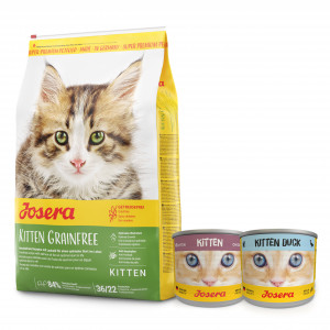 JOSERA Kitten grainfree - sucha karma dla kota - 10kg + GRATIS!