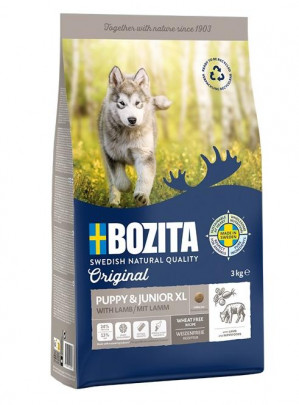 BOZITA Original Puppy & Junior XL Jagnięcina - sucha karma dla psa - 12kg