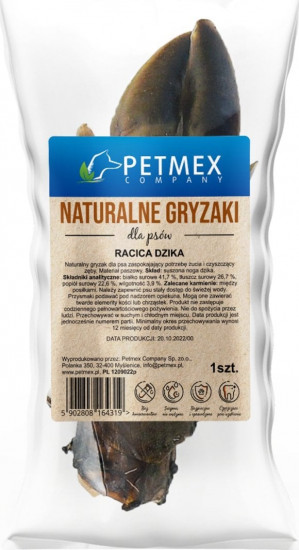 PETMEX Racica dzika - przysmak dla psa - 300g