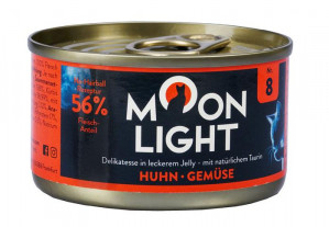 MOONLIGHT Dinner Nr 8 Kurczak z warzywami - mokra karma dla kota - 80g