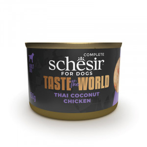 SCHESIR Taste the world Kurczak thai coconut - mokra karma dla psa - 150g