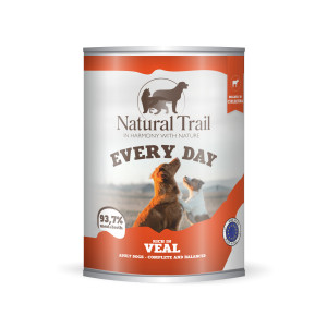 NATURAL TRAIL Every Day Bogata w cielęcinę - mokra karma dla psa - 800g