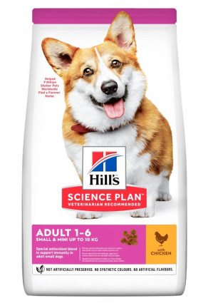 HILL'S Science Plan Adult small&mini Kurczak - sucha karma dla psa - 1,5 kg