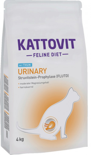 KATTOVIT Urinary Tuńczyk - sucha karma dla kota - 4 kg