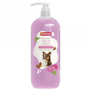 BEAPHAR Shampoo Long Coat - szampon dla długowłosych psów - 1 l