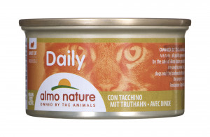 ALMO NATURE Daily Menu Mus z indykiem - puszka 85g