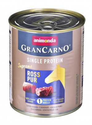 ANIMONDA GranCarno Single Protein konina - mokra karma dla psa - 800 g