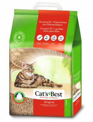 CAT’S BEST EcoPlus - żwirek dla kota -20l + GRATIS