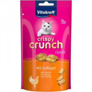 VITAKRAFT Crispy Crunch Drób - przysmak dla kota - 60 g