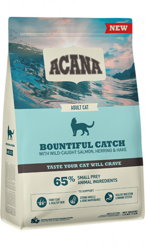 ACANA Bountiful Catch - sucha karma dla kotów - 1,8 kg